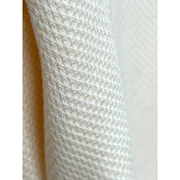 Adidas Badge of Sport Wide Leg Women’s Waffle Sweatpants XS Ecru HK0477 Logo - Picture 9 of 15